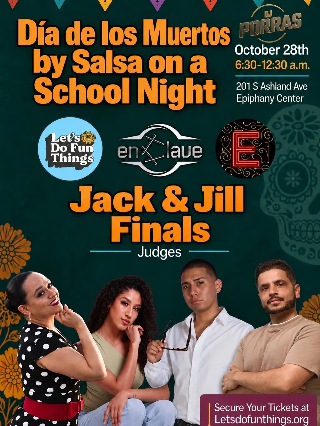 Día de los Muertos by Salsa on a School Night: Jack & Jill Finals