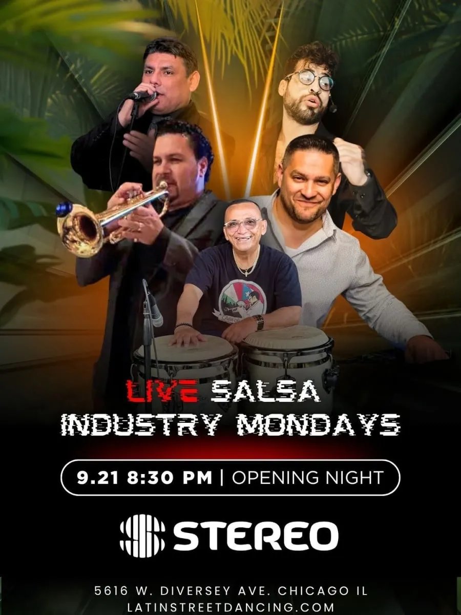 Live Salsa Industry Mondays – Opening Night