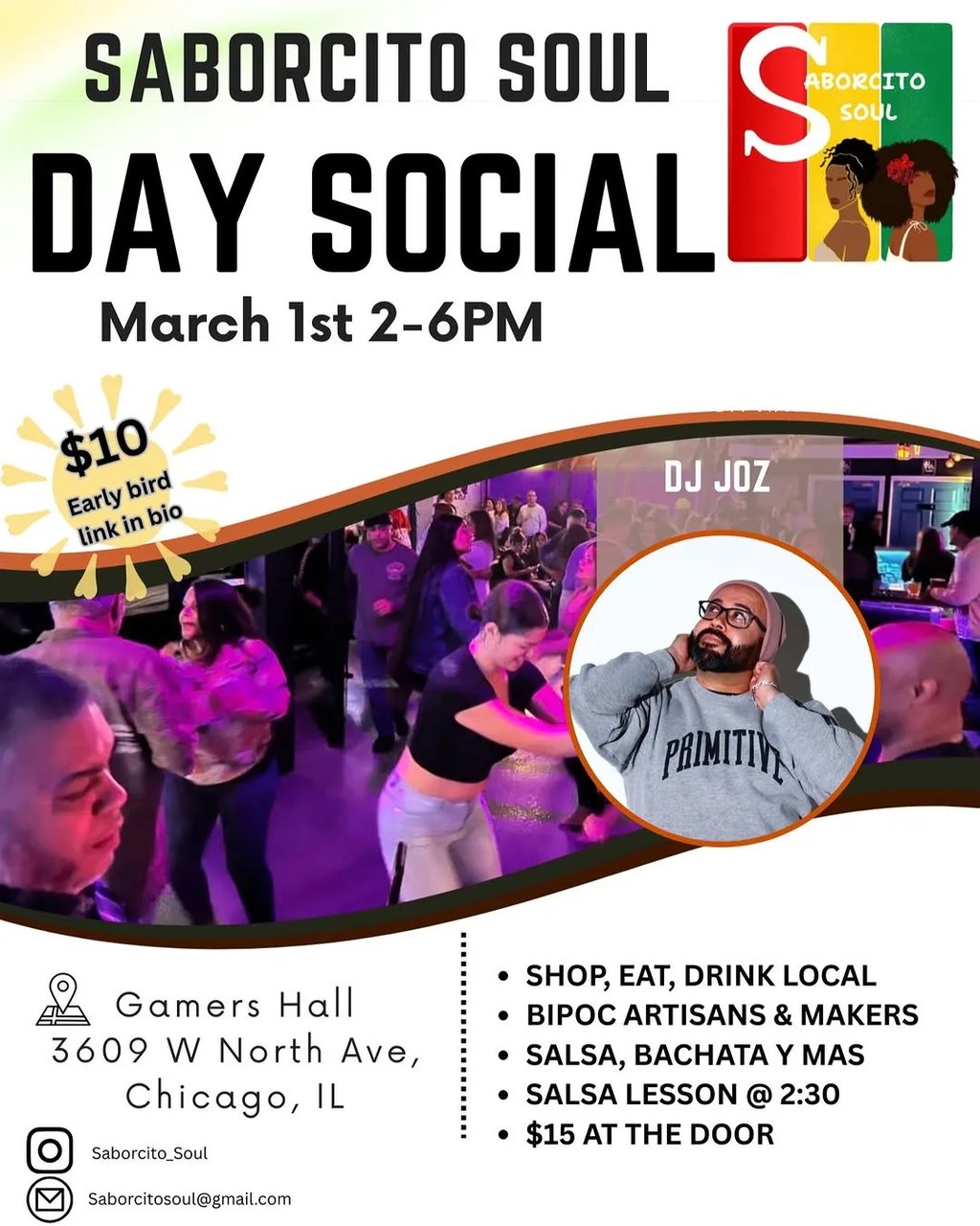 Saborcito Soul Day Social