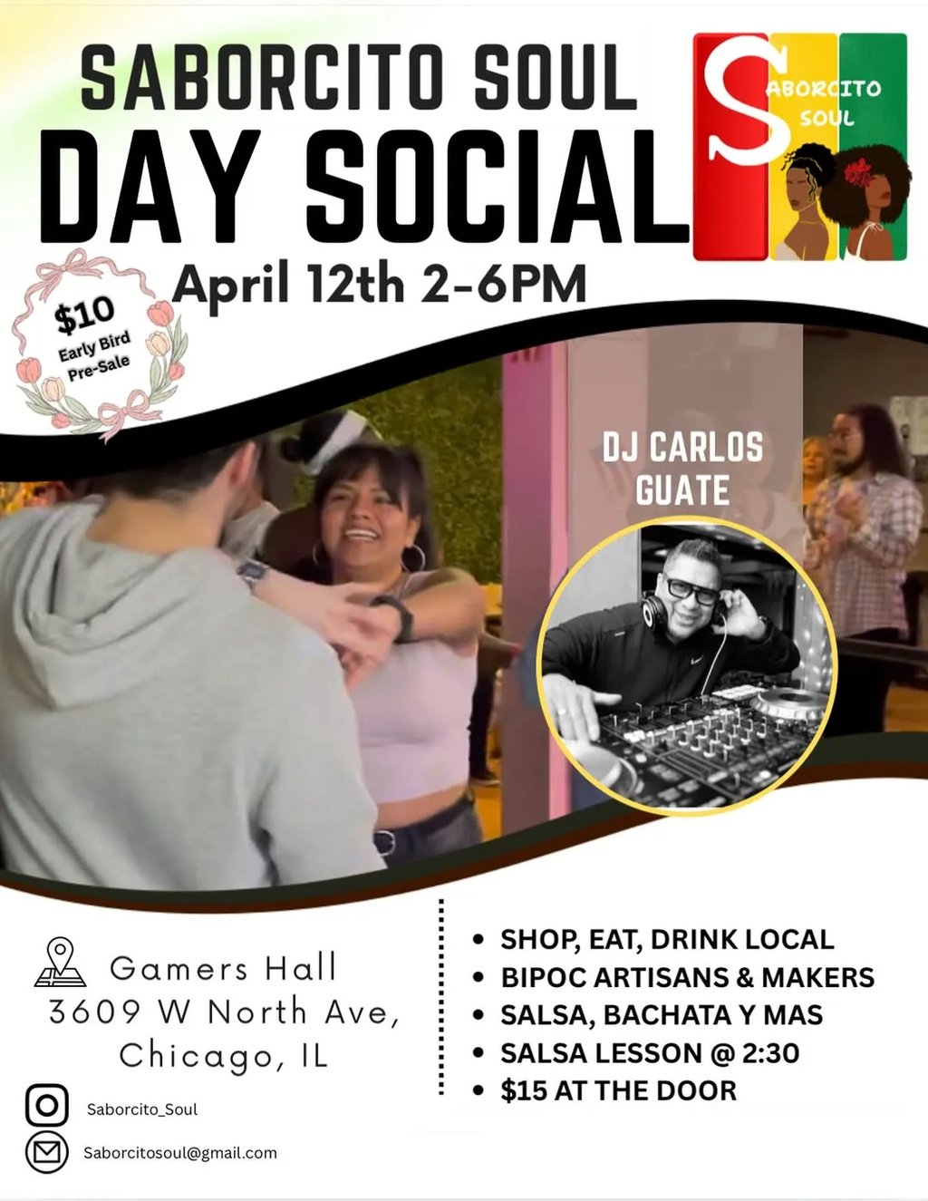 Saborcito Soul Day Social