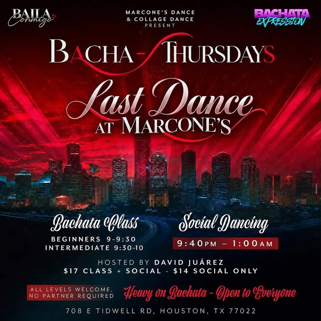 BachaThursdays: Last Dance at Marcone’s