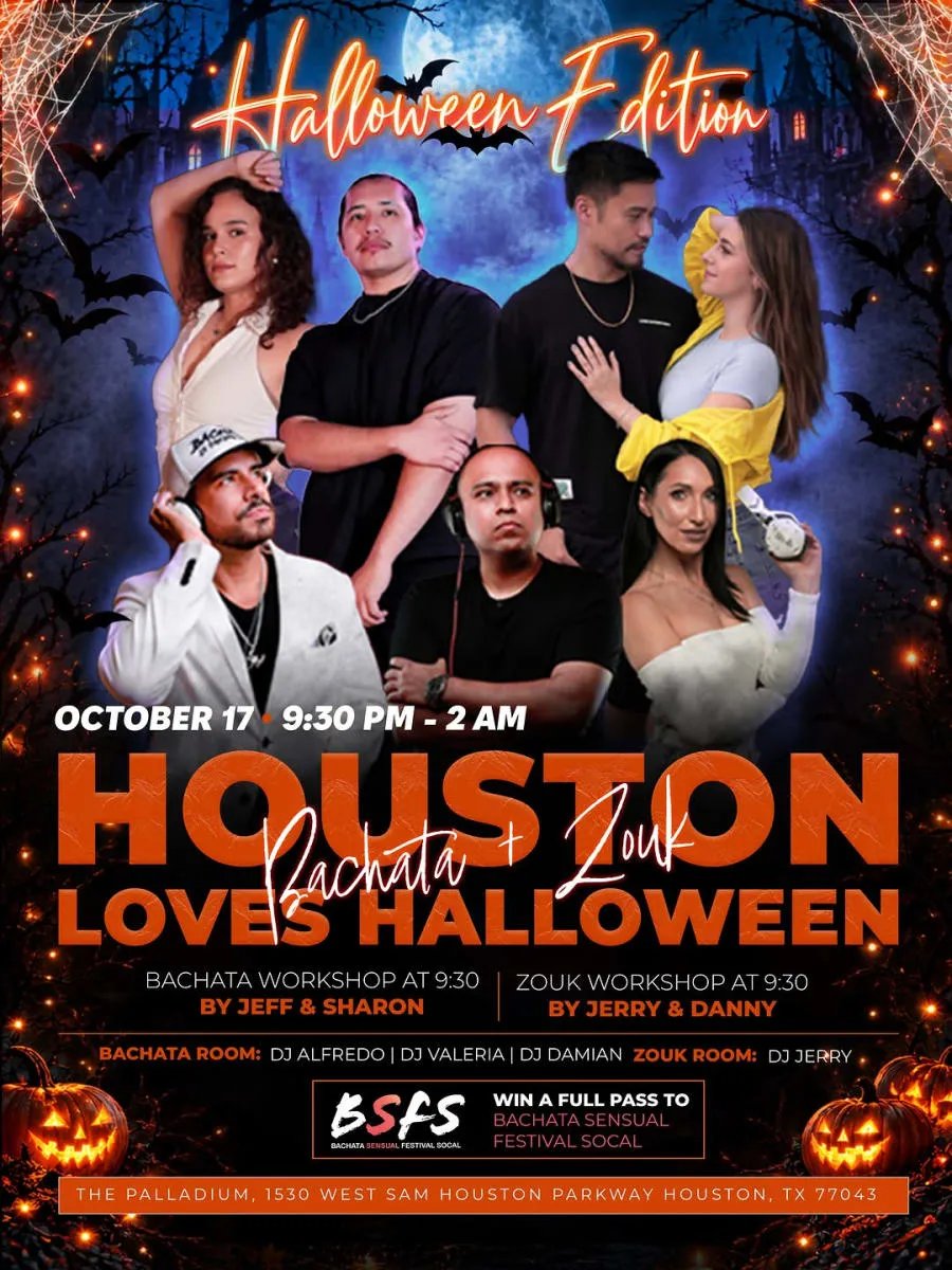 Houston loves Halloween – Bachata + Zouk