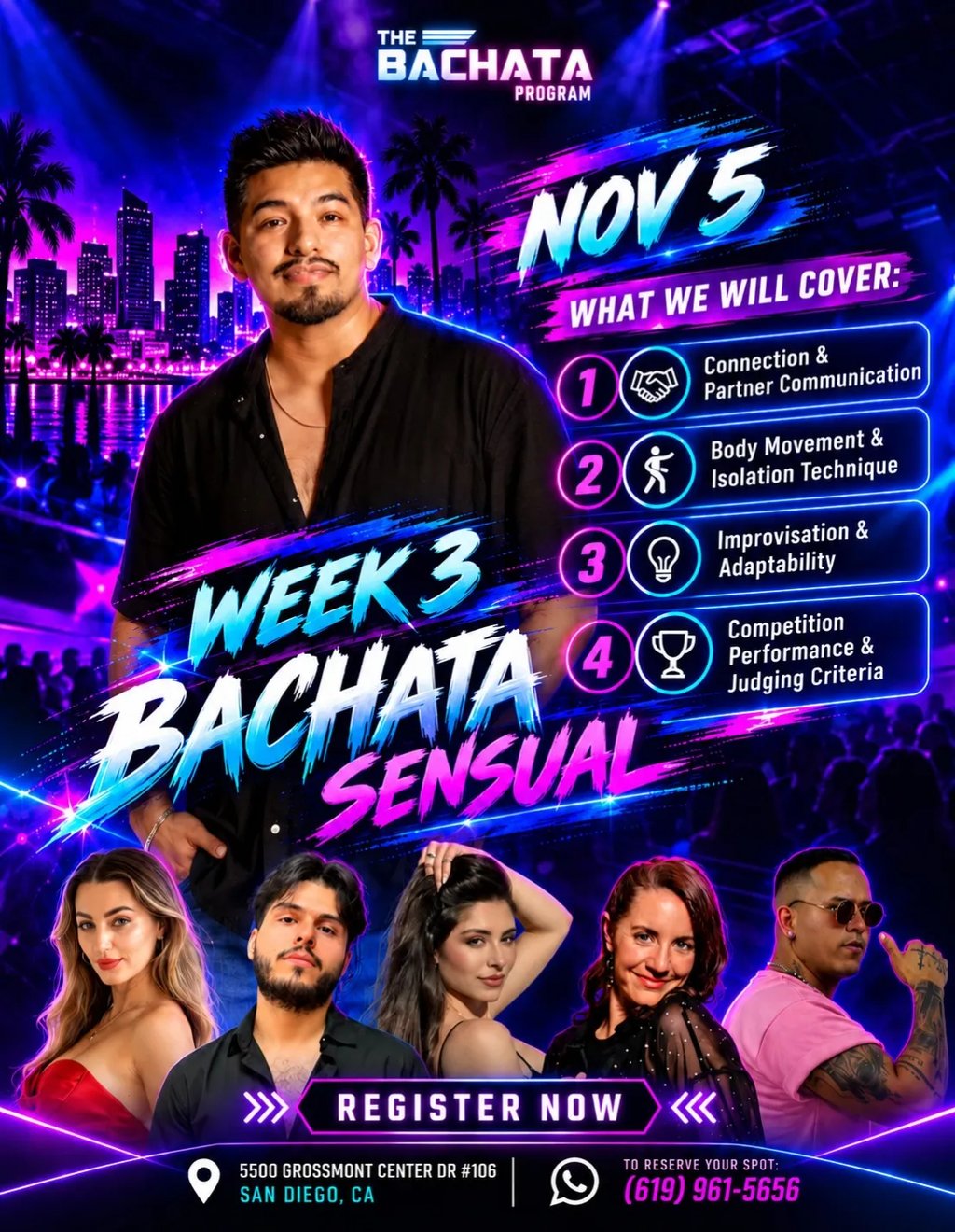 Week 3: Bachata Sensual