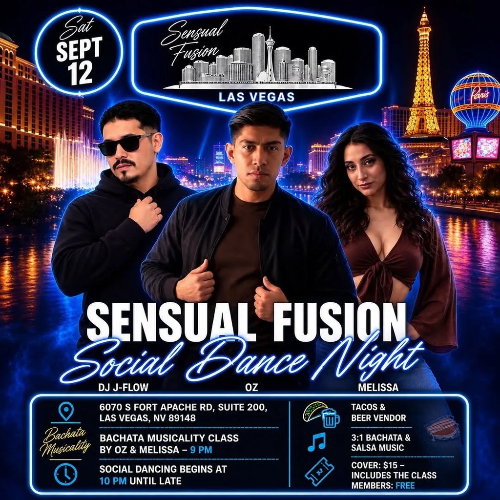 Sensual Fusion Social Dance Night