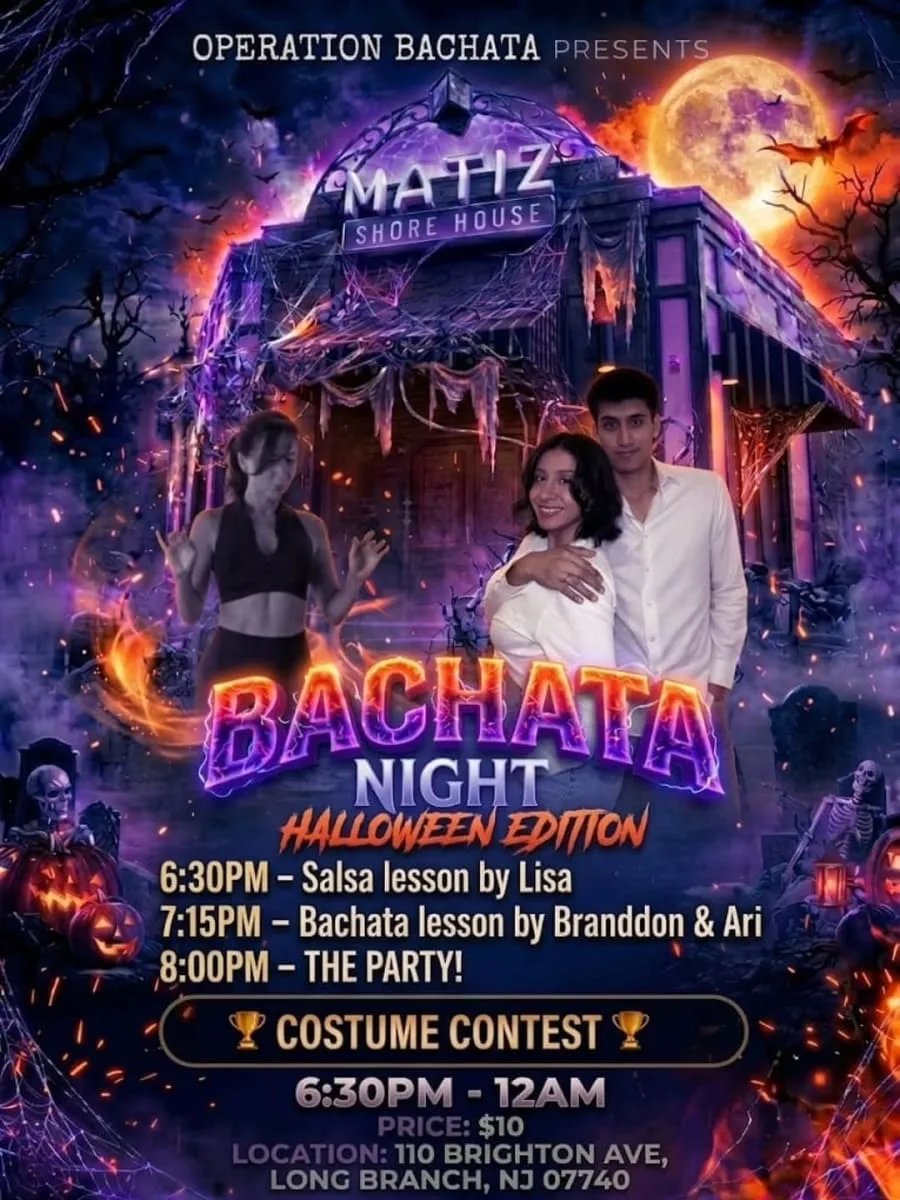 Bachata Night Halloween Edition