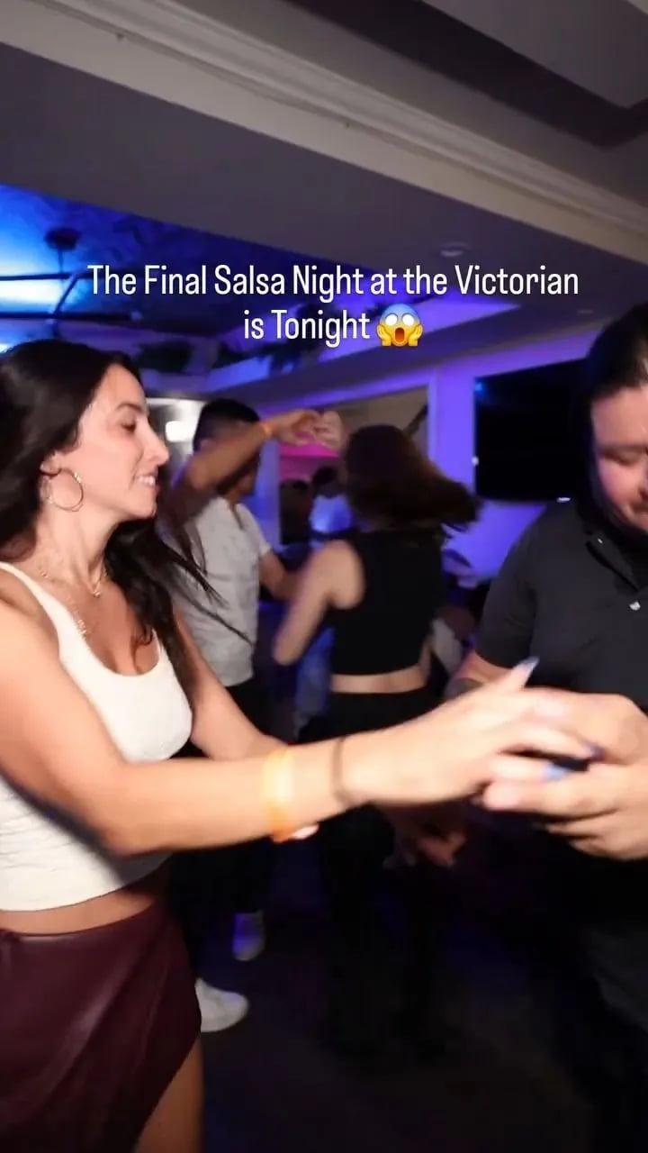 Friday salsa night