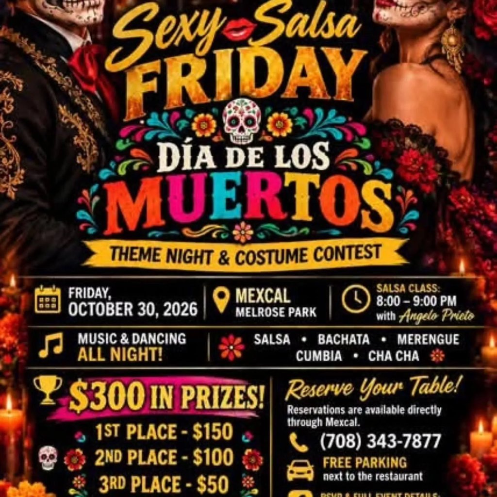 Sexy Salsa Friday: Día de los Muertos