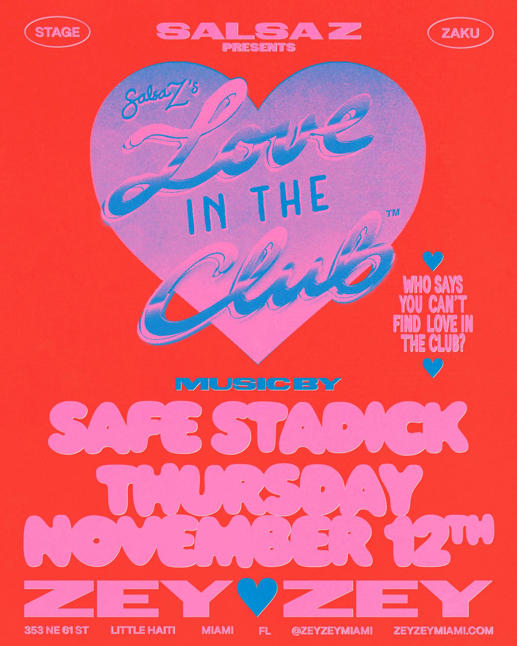 Salsa Z’s Love in the Club