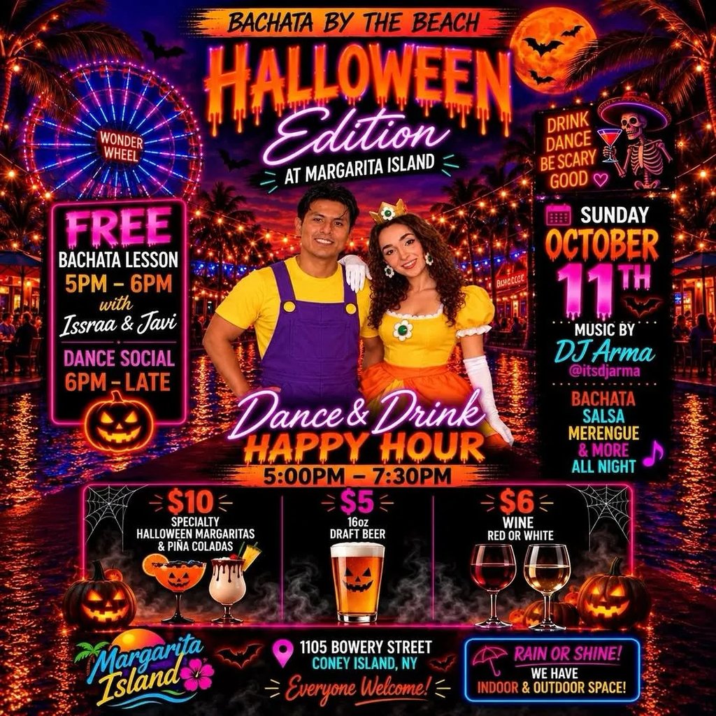 Bachata by the Beach: Halloween Edition