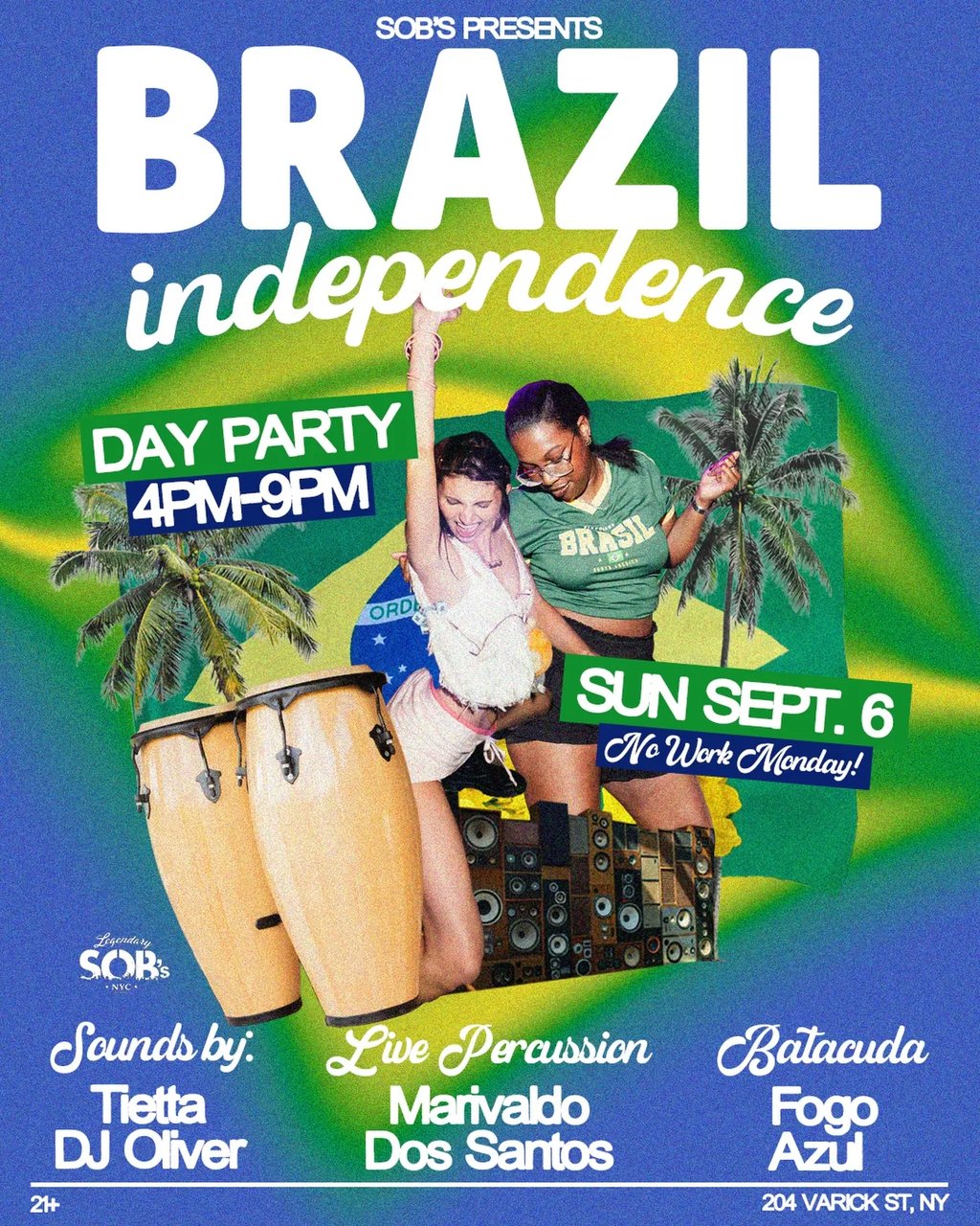 BRAZIL independence DAY PARTY