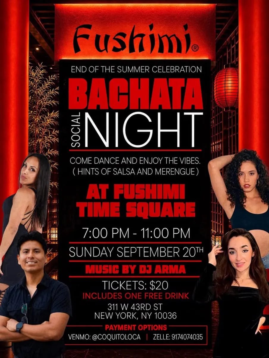 End of the Summer Celebration Bachata Social Night