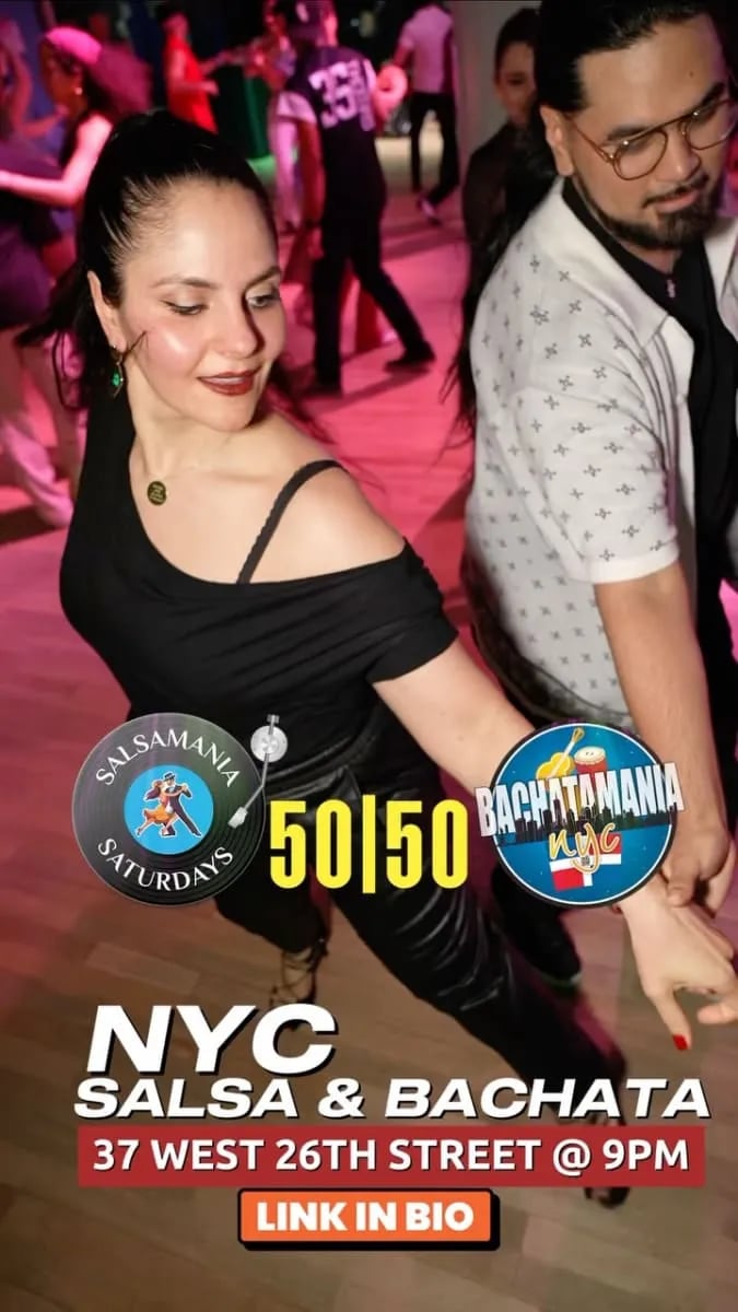 NYC Salsa & Bachata 50/50