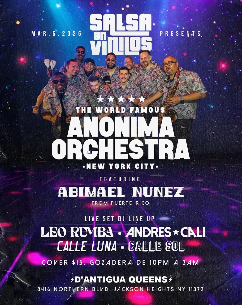 Salsa en Vinilos presents Anonima Orchestra