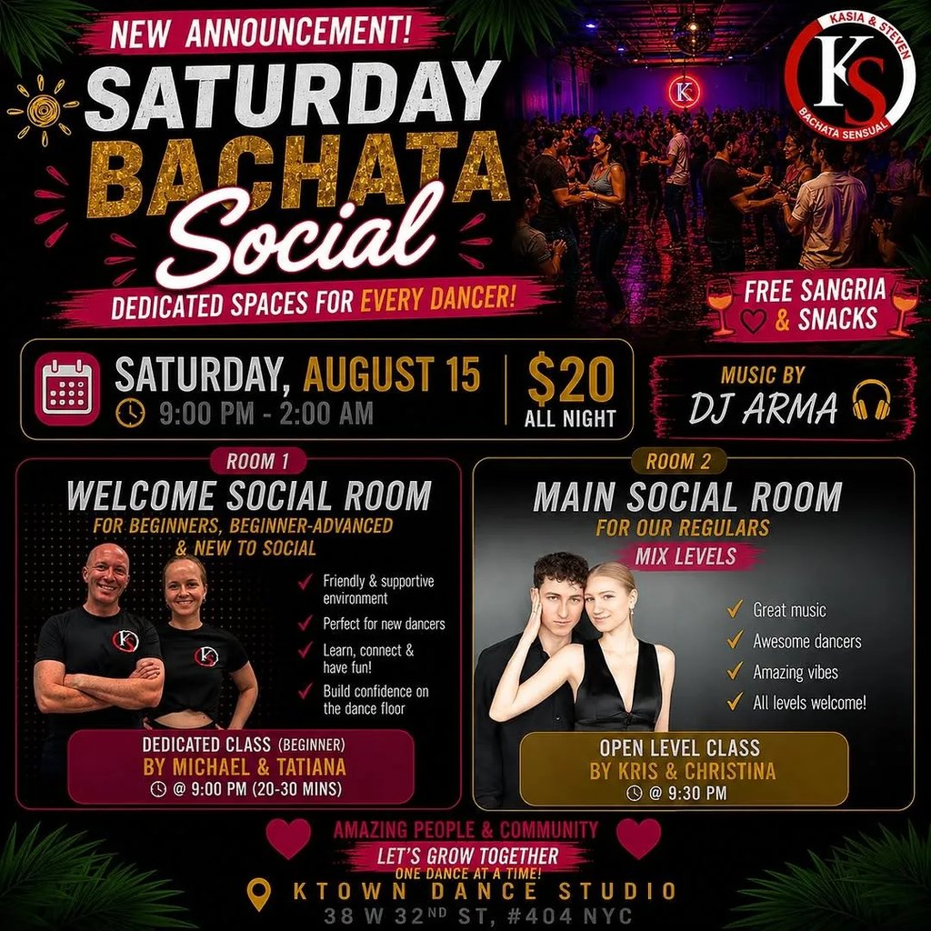 Saturday Bachata Social