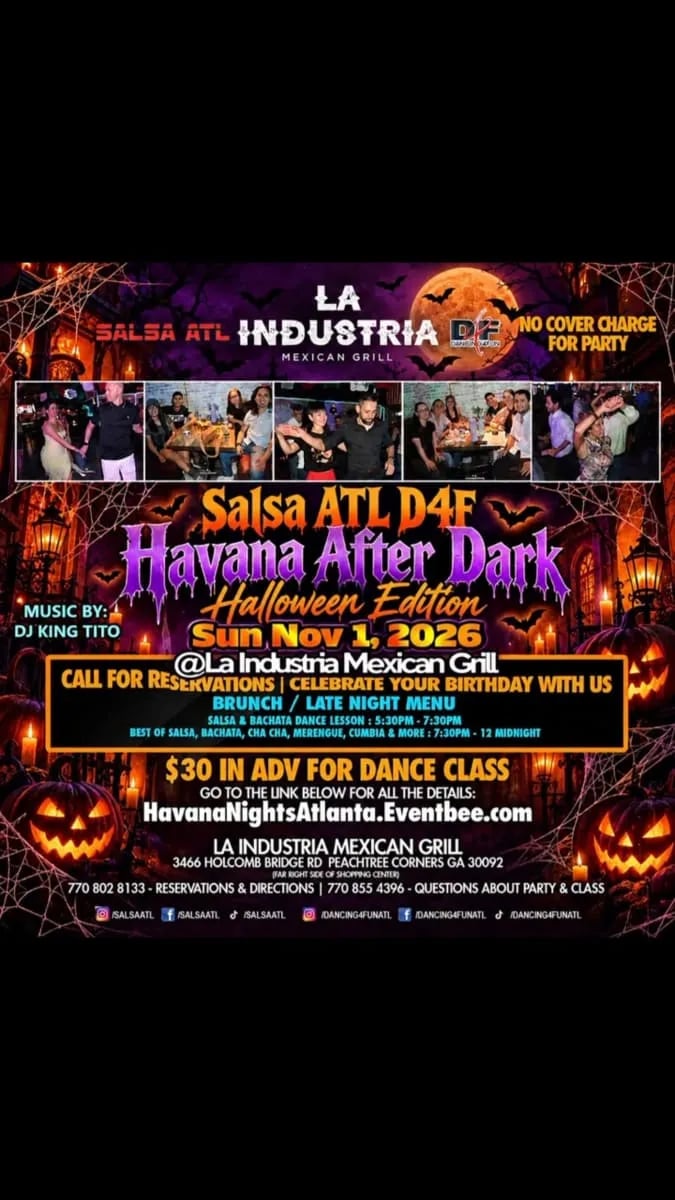 Salsa ATL D4F Havana After Dark Halloween Edition