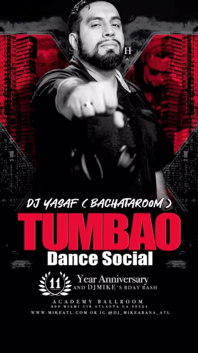 Tumbao Dance Social 11th Year Anniversary & DJ Mike’s Birthday Bash