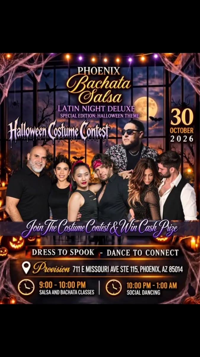 Phoenix Bachata Salsa Latin Night Deluxe - Special Edition: Halloween Theme