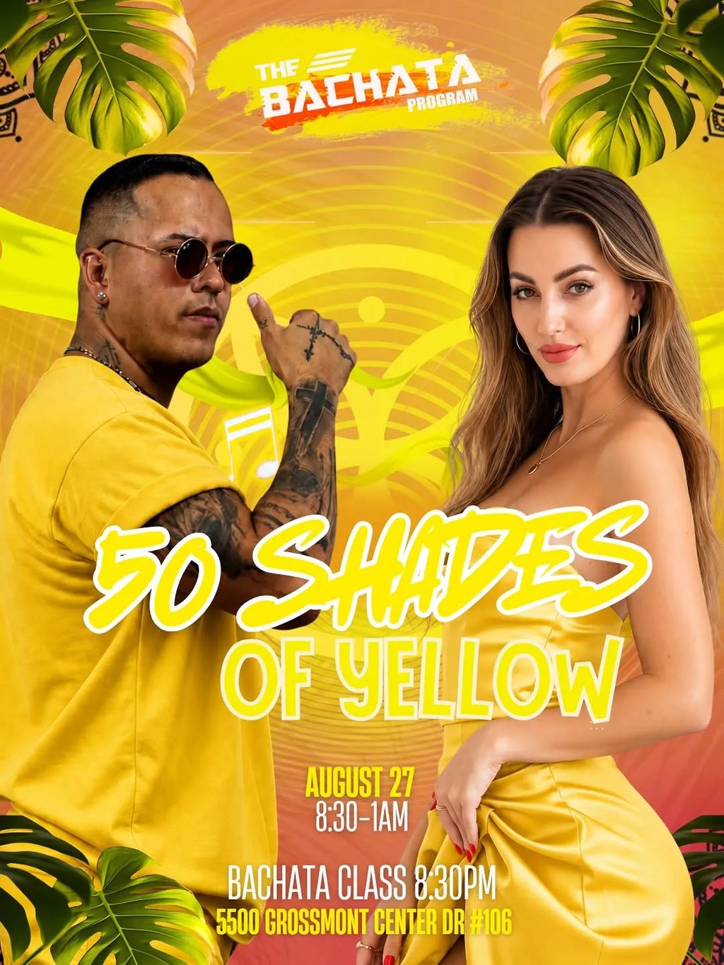 50 SHADES OF YELLOW