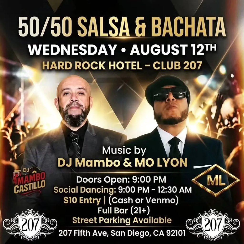 50/50 SALSA & BACHATA