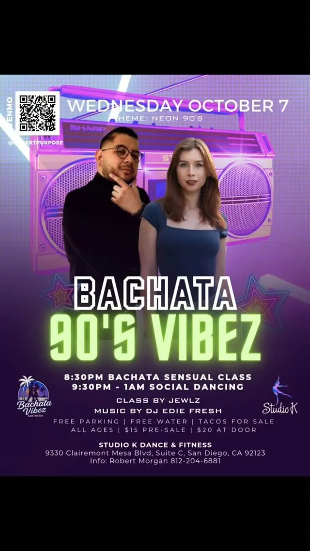 Bachata 90's Vibez: Neon Edition
