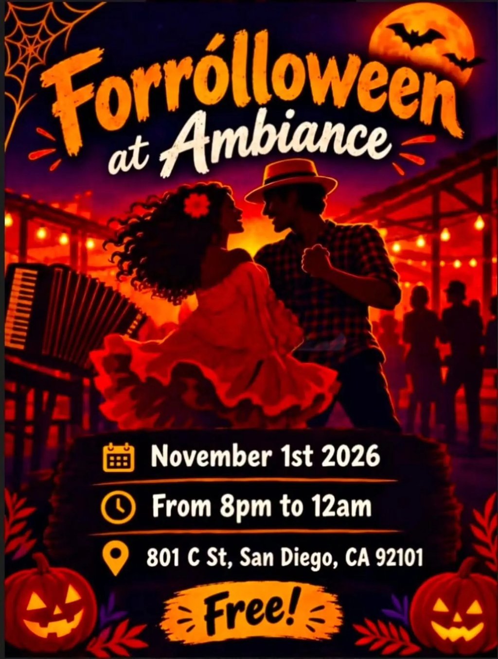 Forrólloween at Ambiance
