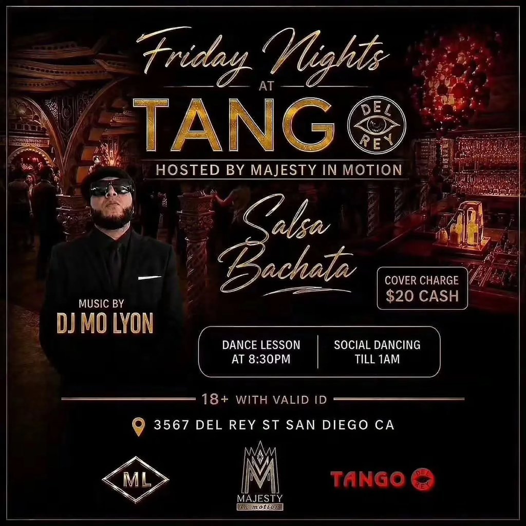 Friday Nights at Tango Del Rey