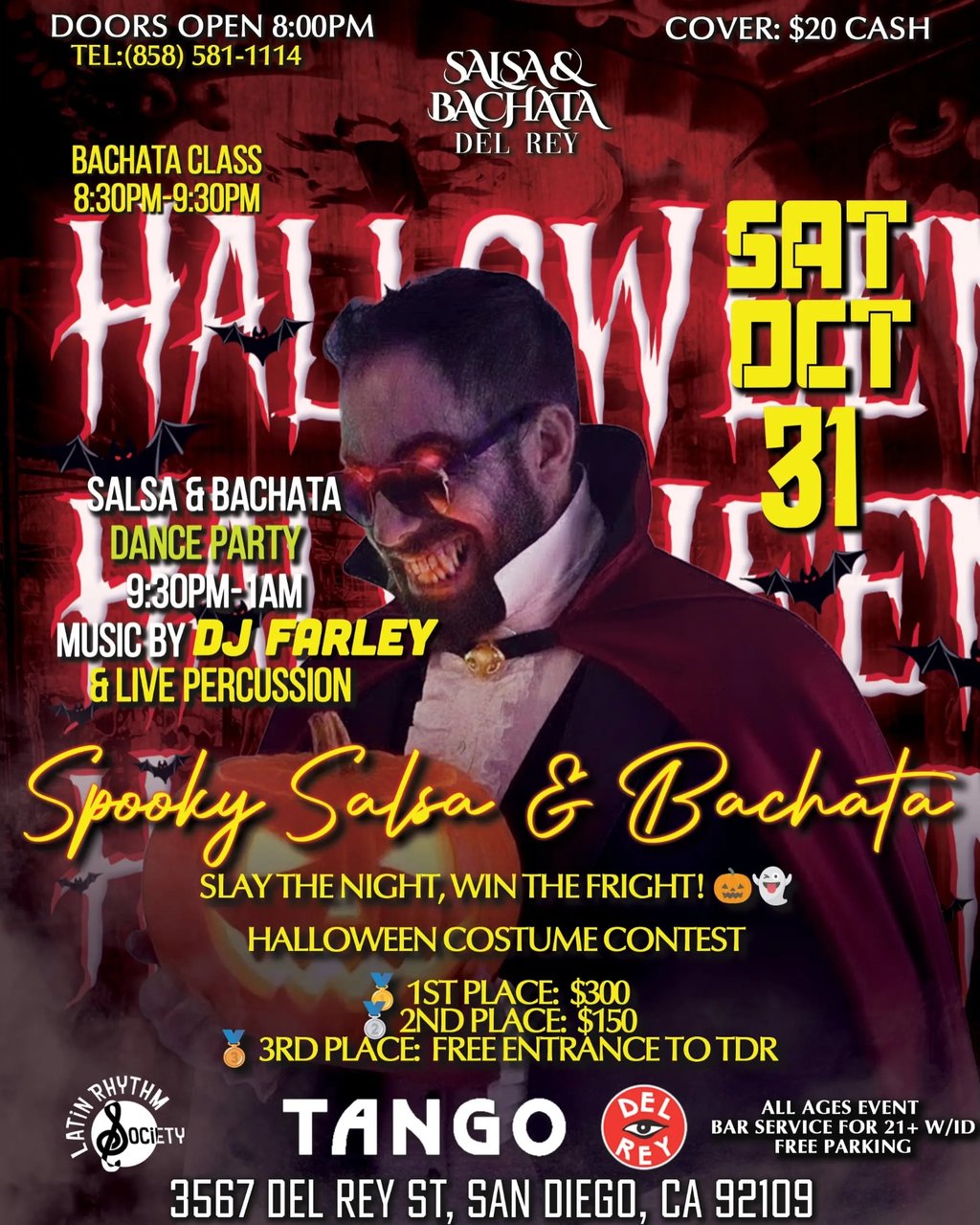 Spooky Salsa & Bachata