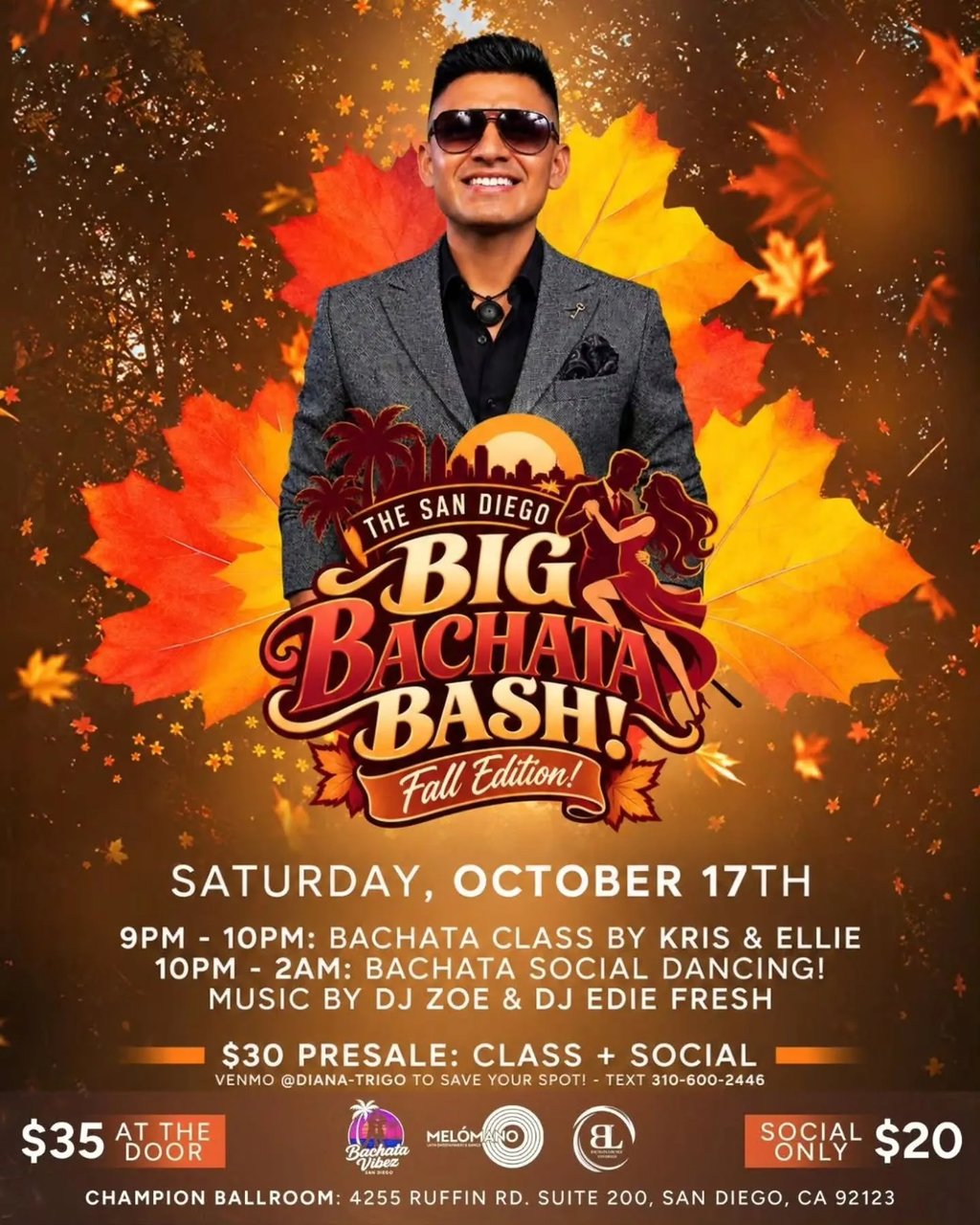The San Diego Big Bachata Bash: Fall Edition