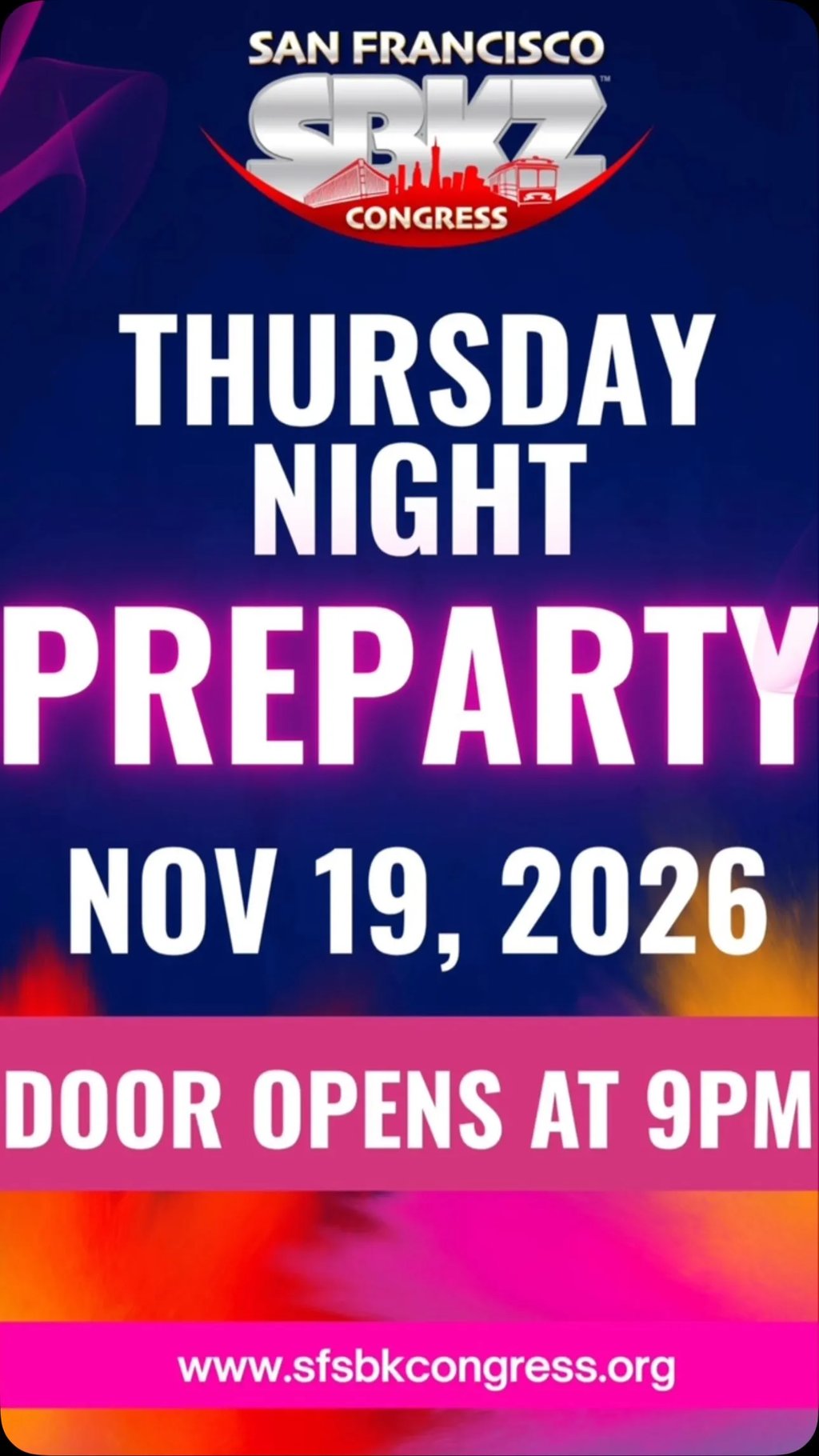 Thursday night preparty