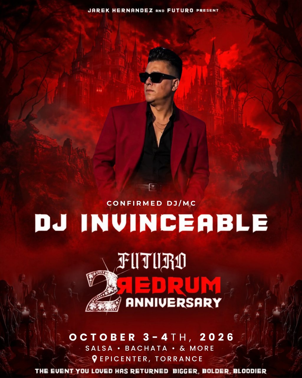 Futuro Redrum 2nd Anniversary