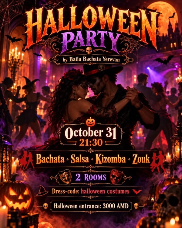Halloween Party - Poster del evento