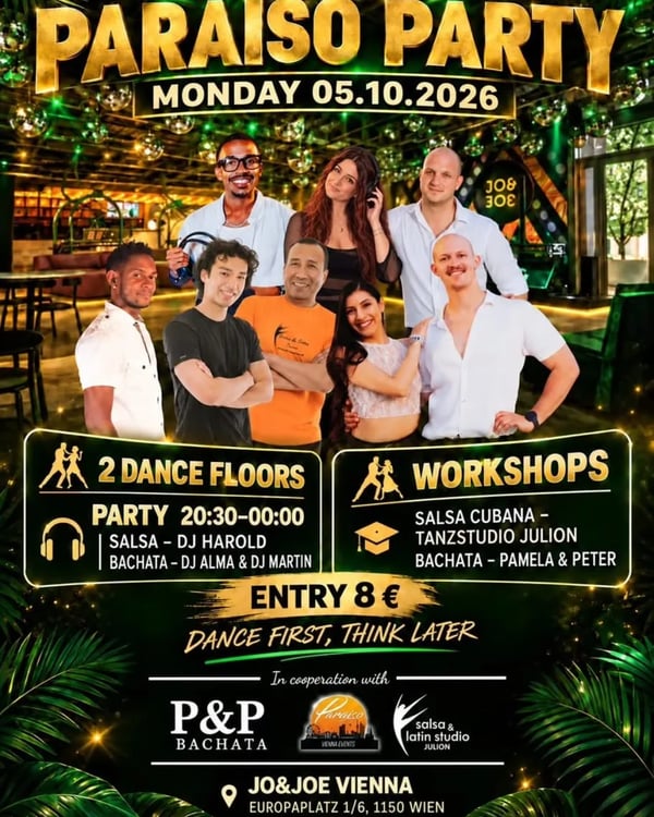 Paraiso Party - Poster del evento