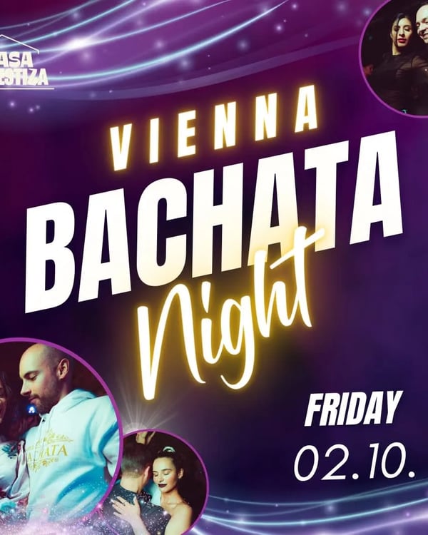 Vienna Bachata Night - Poster del evento