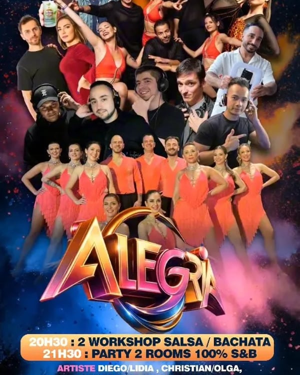 Alegria 10.10 - Poster del evento