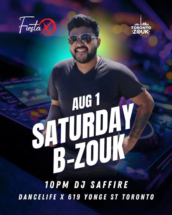 Saturday Zouk Room at DLX