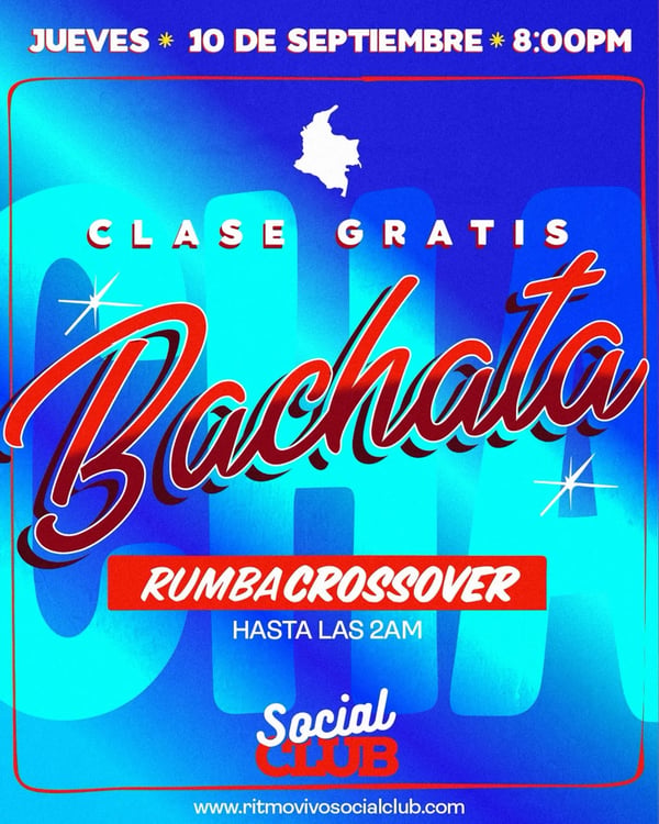 Clase Gratis de Bachata / Rumba Crossover
