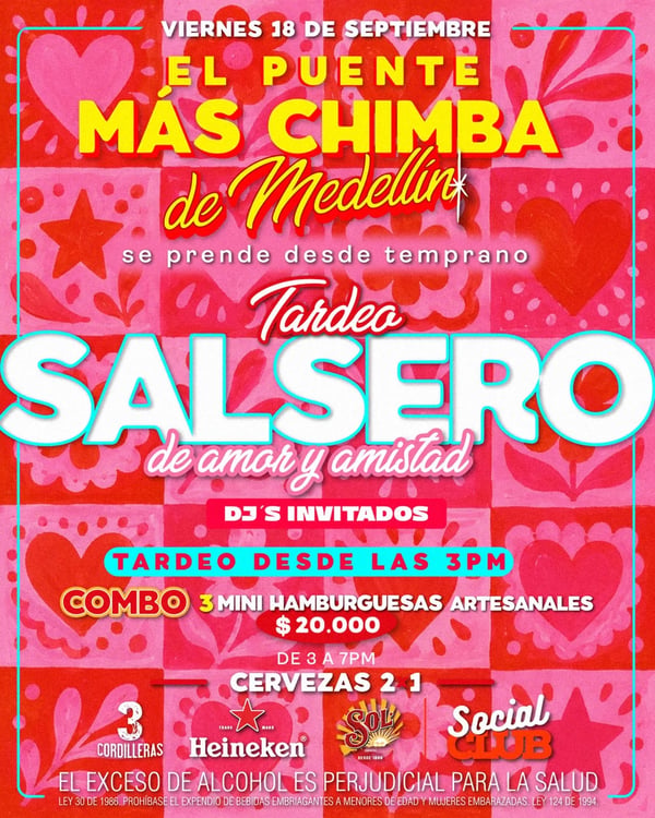 El puente más chimba de Medellín - Event poster