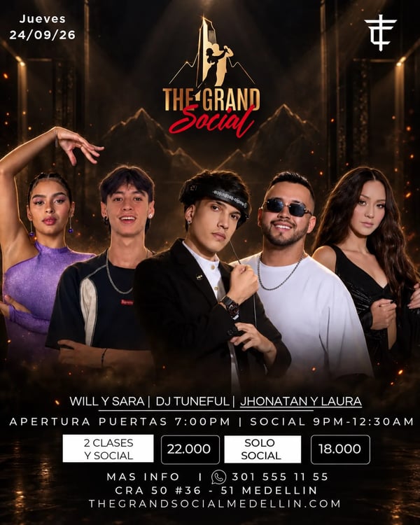 Jueves social - Poster del evento