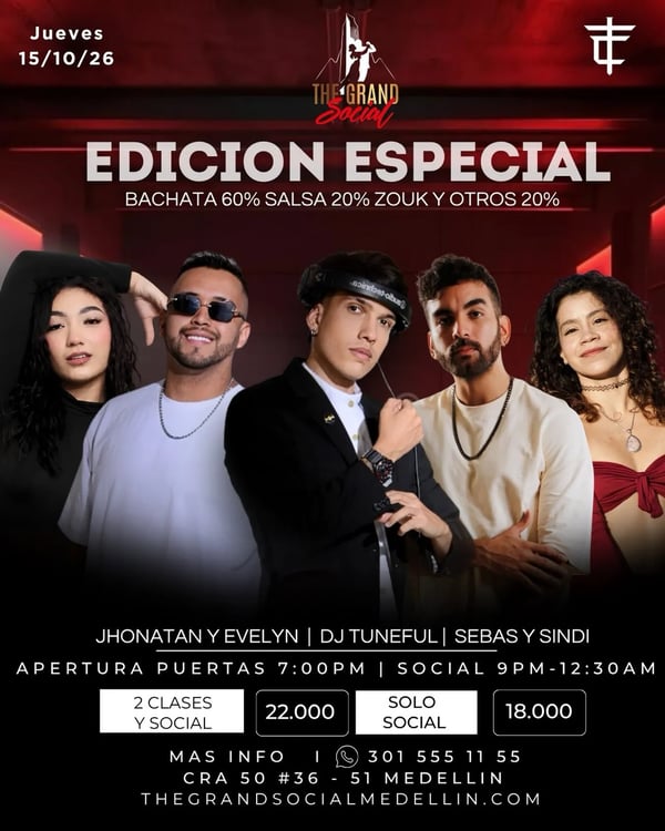 The Grand Social Edición especial - Poster del evento