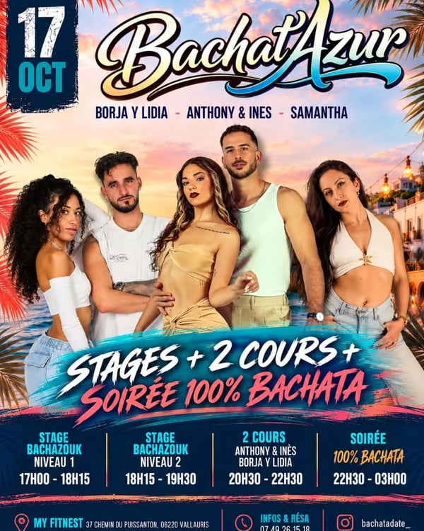 Bachat'Azur - Event poster