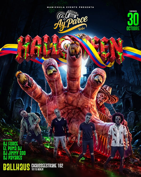 Ay Parce Fiesta de Halloween