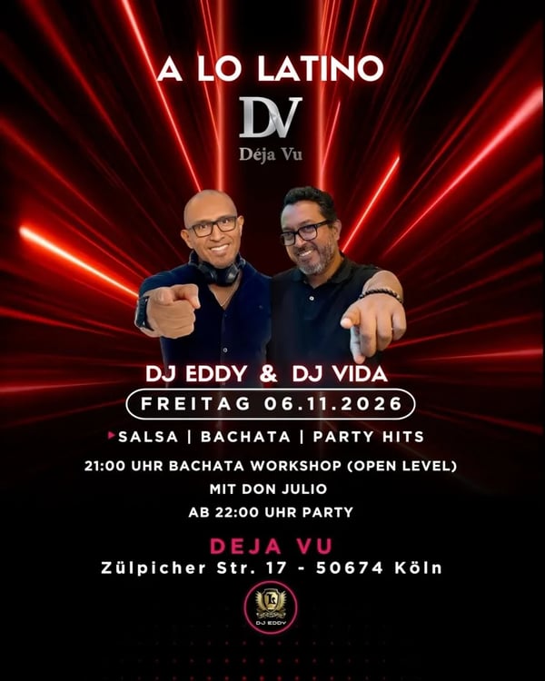 A lo latino - Poster del evento