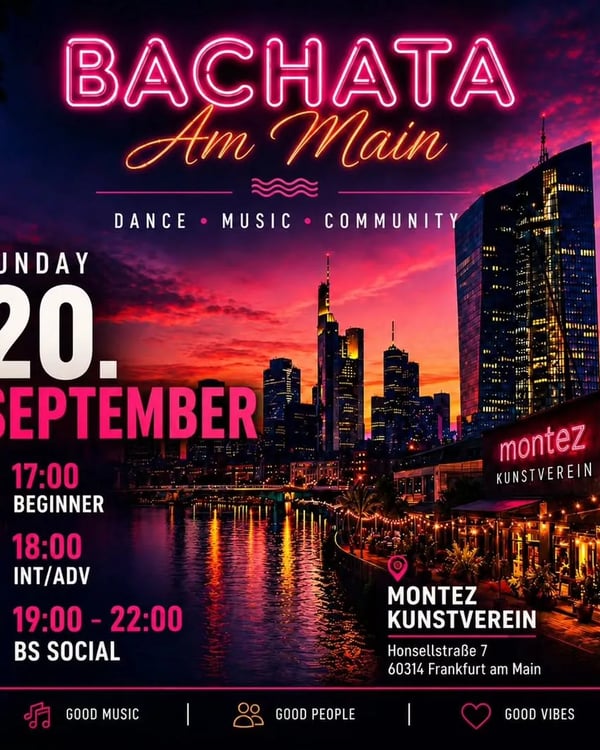 Bachata Am Main - Poster del evento