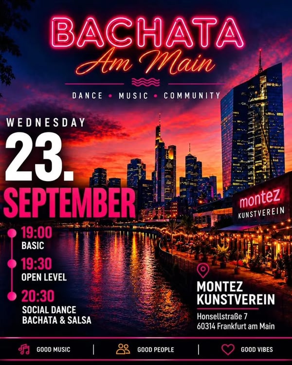 Bachata Am Main - Poster del evento