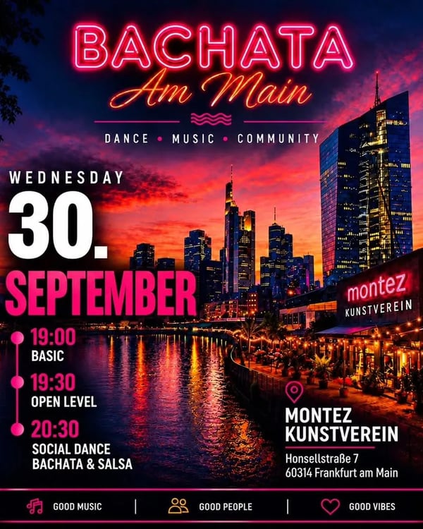Bachata Am Main - Poster del evento