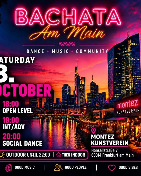 Bachata Am Main - Poster del evento