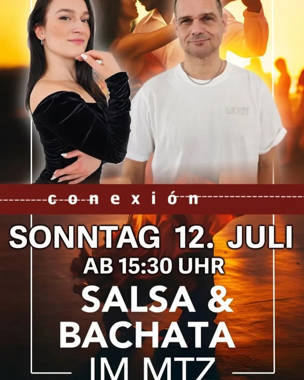Conexión Salsa & Bachata im MTZ - Event poster