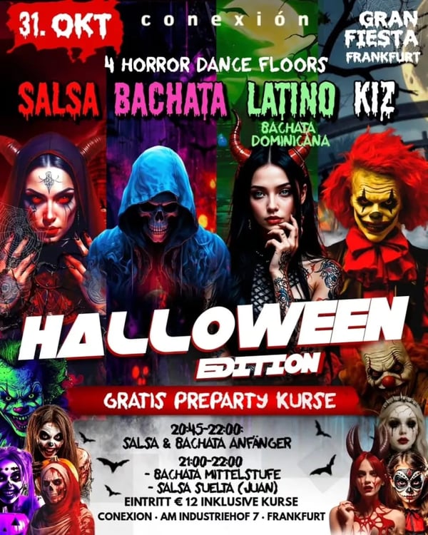 Gran fiesta Halloween edition - Poster del evento
