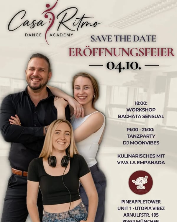 Casa Ritmo Dance Academy Eröffnungsfeier