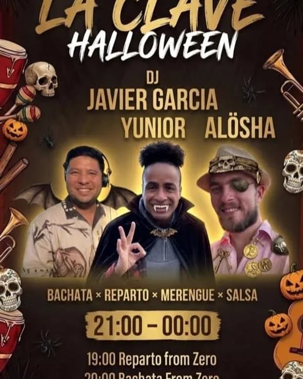 La Clave Halloween - Event poster